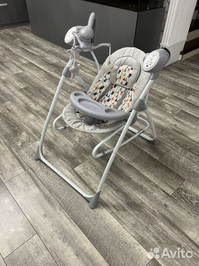 Детские электронные качели