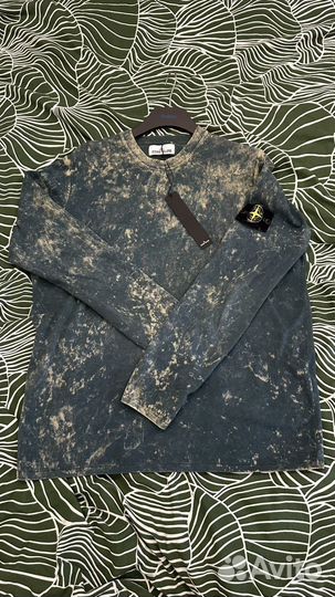 Stone island лонгслив