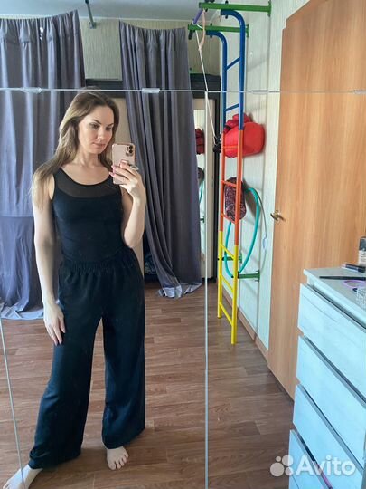 Брюки палаццо летние широкие