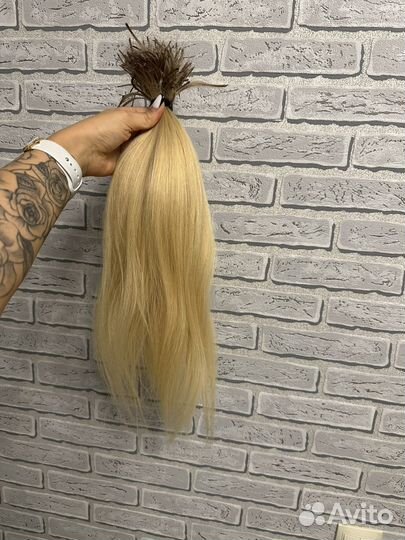 Волосы для наращивания 60 см бу