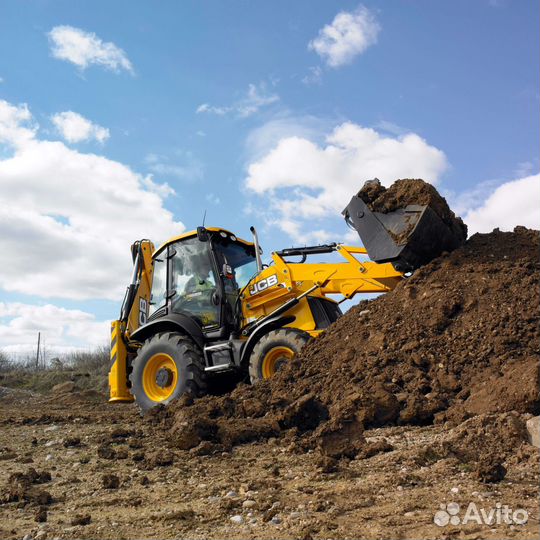Услуги трактора экскаватора