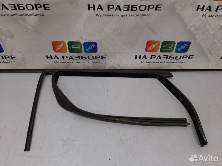 Уплотнительная резинка стекла двери задняя левая