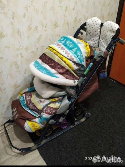 Санки коляска