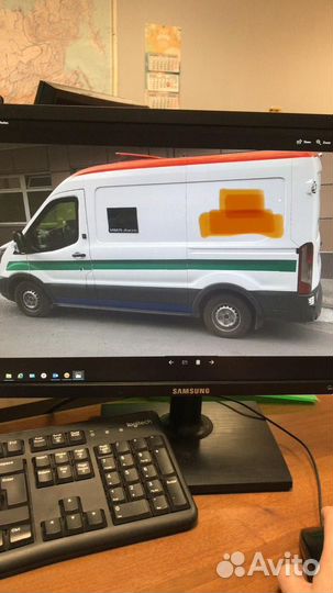 Ford Transit 2.2 МТ, 2017, 242 300 км