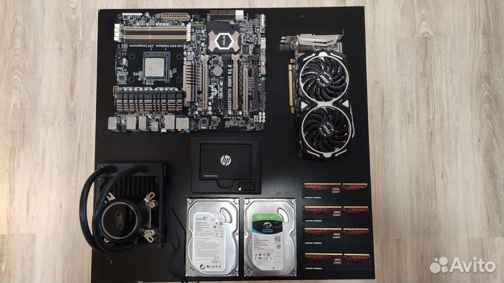 Комплектующие для пк, вместе или по отделоности