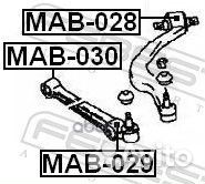 Сайлентблок рычага hyundai sonata EF пер.подв