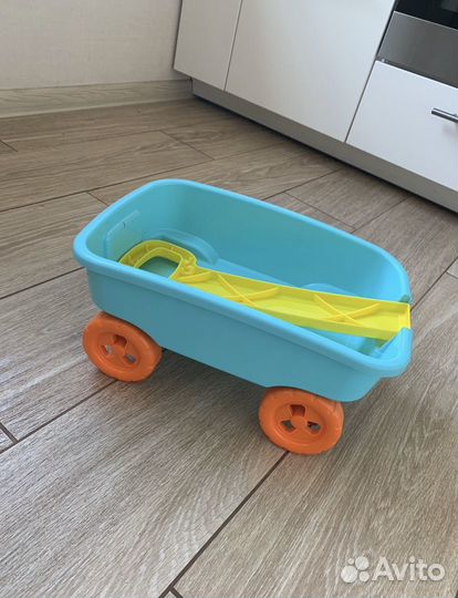 Тележка детская с ручкой, набор для песочницы