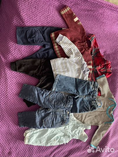 Вещи на мальчика пакетом 62