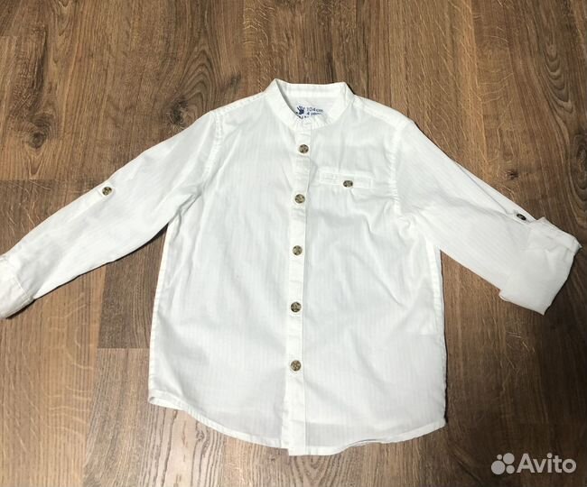 Белая рубашка и Шорты 104