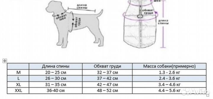 Комбинезон для собак размер m новый