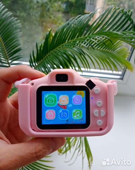 Детский цифровой фотоаппарат Котик