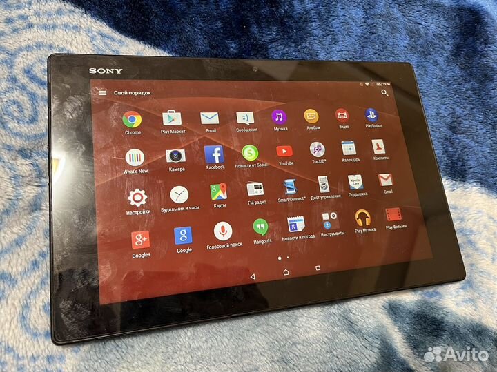 Планшет sony xperia tablet z