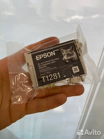 Картридж струйный Epson T1281 (M) (C13T12814011)