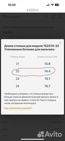 Утеплённые ботинки из натуральной кожи