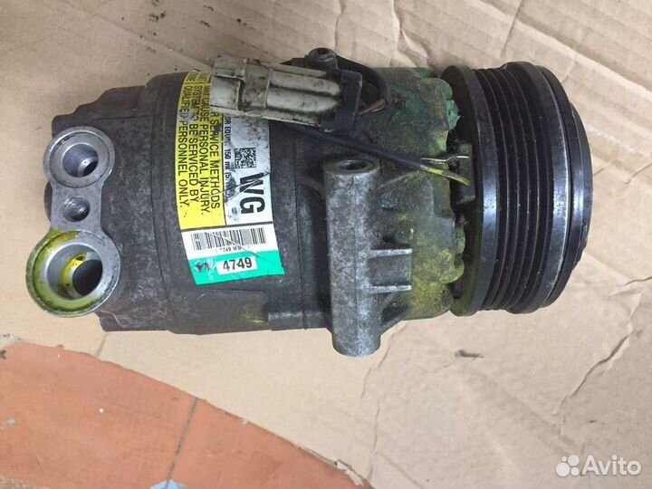 Компрессор кондиционера Опель Астра H