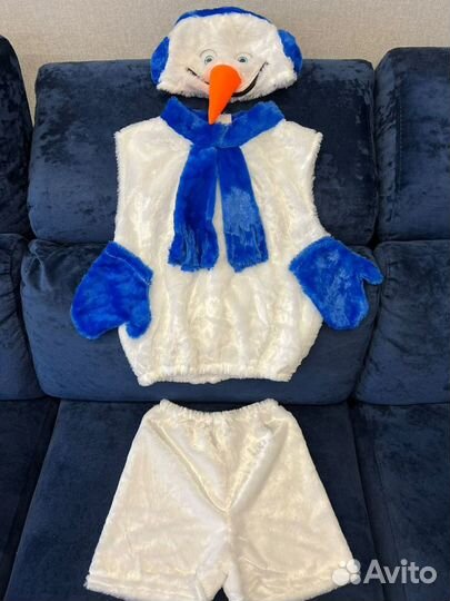 Детский костюм снеговика