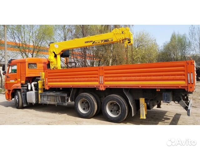 КамАЗ 65115-3094-48 с КМУ, 2023