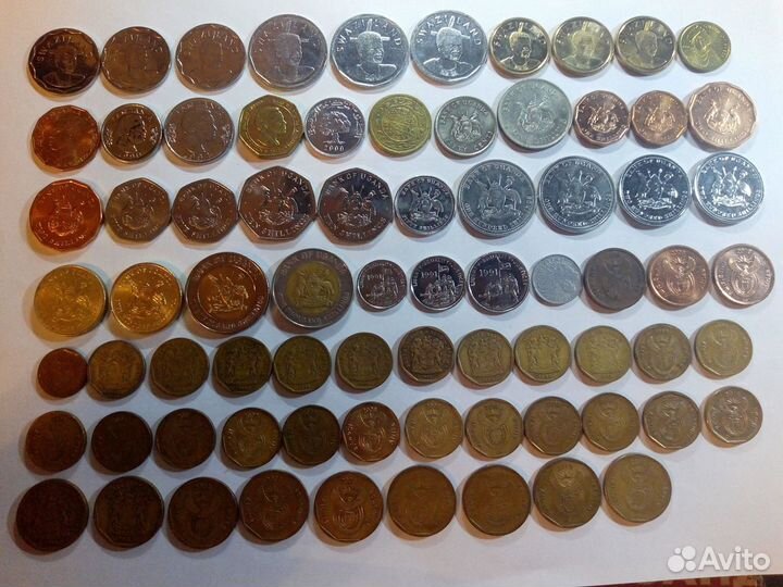Монеты стран Африки