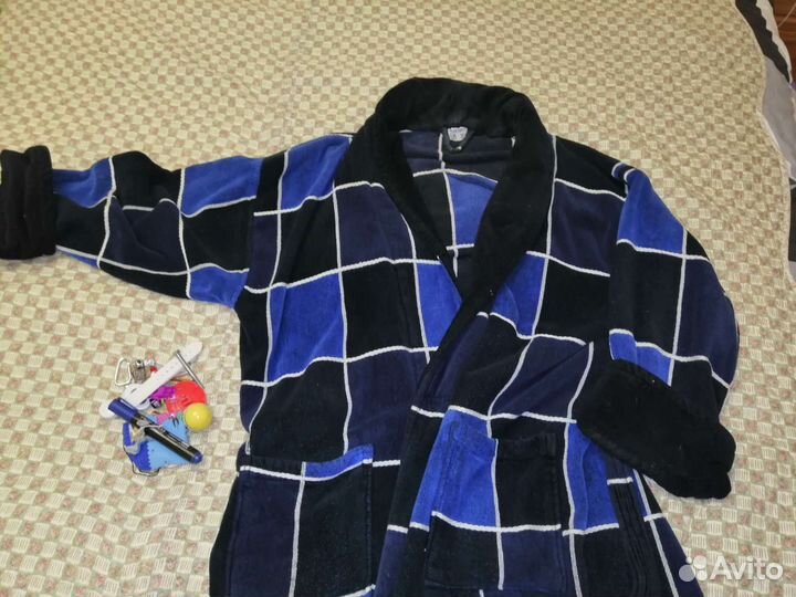 Мужской махровый халат