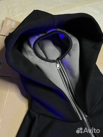 Corteiz худи балаклава стиль черная