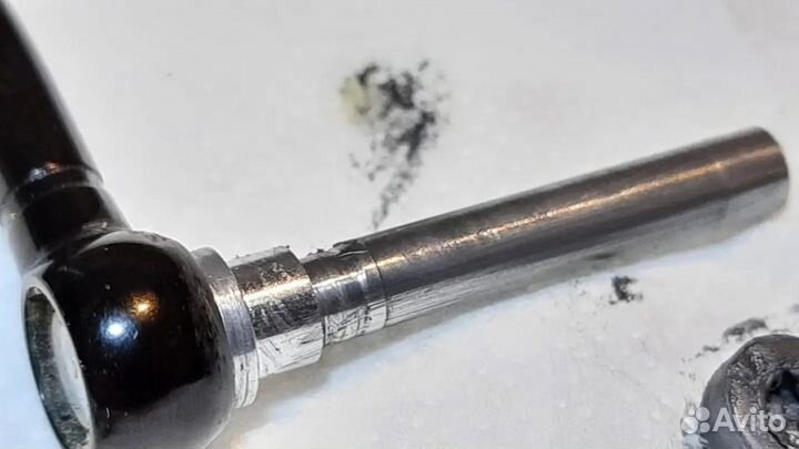 Ось из нержавейки + подшипники для кноба Daiwa