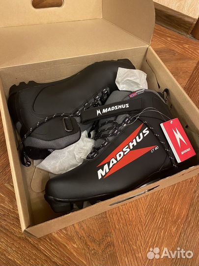 Лыжные ботинки madshus 42 маломерки новые