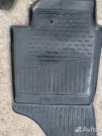 Автомобильные коврики резиновые hyundai creta