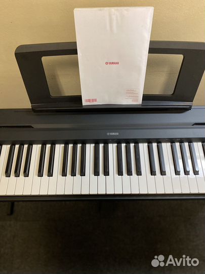 Цифровое пианино yamaha p 45 + стойка