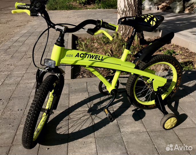 Велосипед четырёхколёсный actiwell Kids 16»