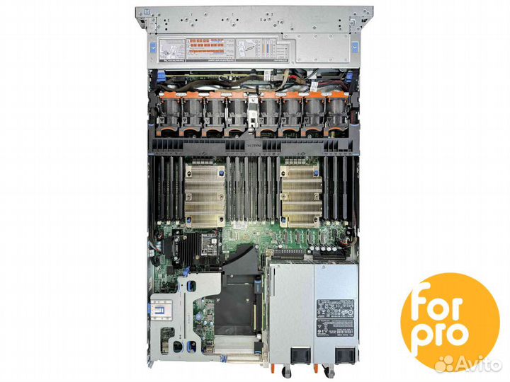 Сервер dell R640 8SFF 2x6148Gold 64GB, H740p