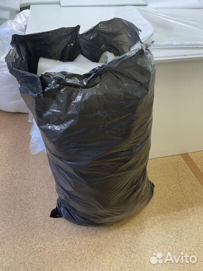 Обрезки синтепона разных размеров (мешок)