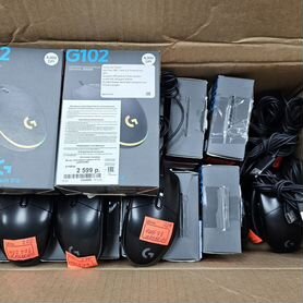 Игровая мышь logitech g102 lightsync black