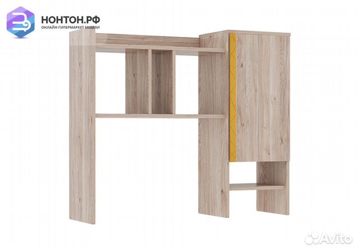 Надстройка для стола Лайк 28.01 дуб мария / горчиц