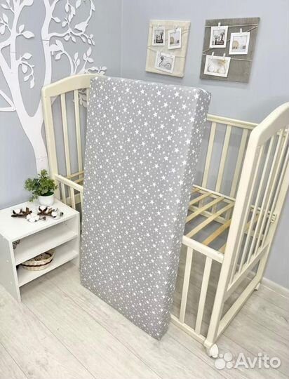 Матрас для детской кроватки 120х60