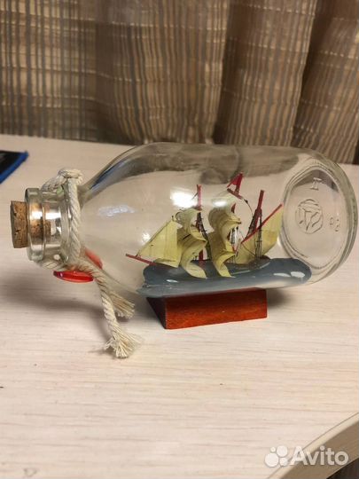Корабль в бутылке 