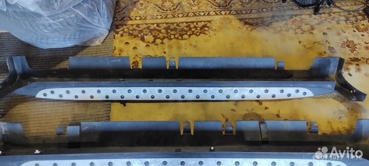 Пороги ступеньки киа спортейдж 3