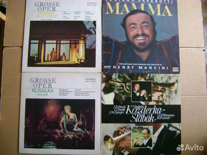 Пластинки, классическая музыка, Германия