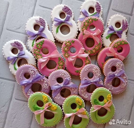 Имбирные пряники на 8 марта