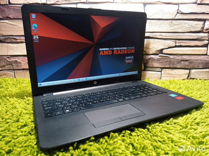 2018г Быстрый 4х ядерный HP N3710 8Gb SSD FullHD