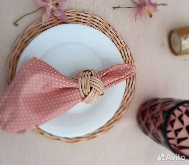 Плетеные салфетки