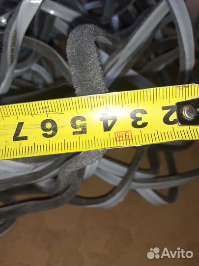 Уплотнитель щеточный для шкафа купе 7на6мм 30метр