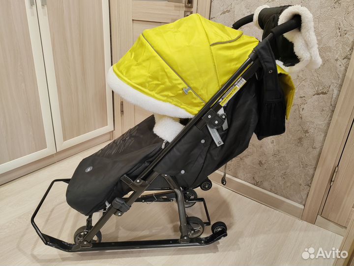 Санки коляска ника kids