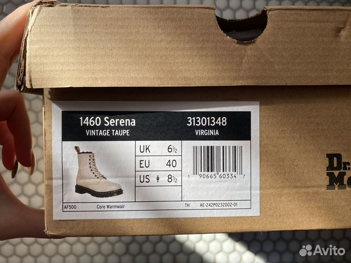 DR. martens 1460 serena зимние ботинки оригинал