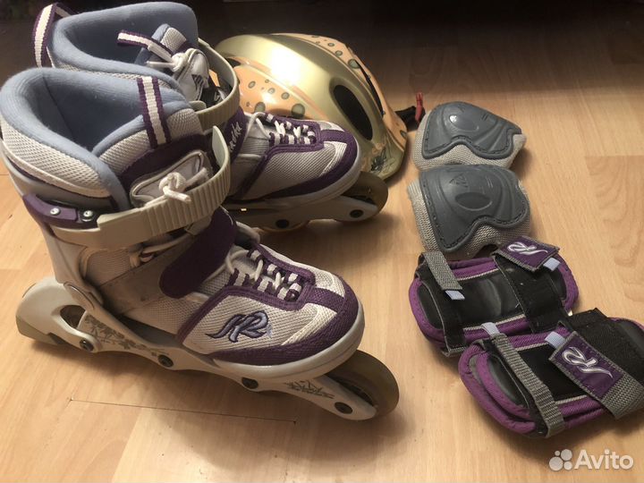 Роликовые коньки детские раздвижные