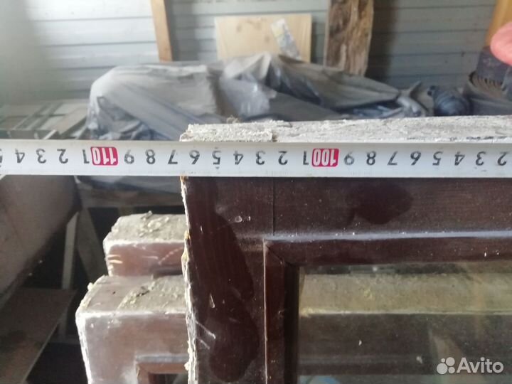 Деревянные окна со стеклопакетом бу