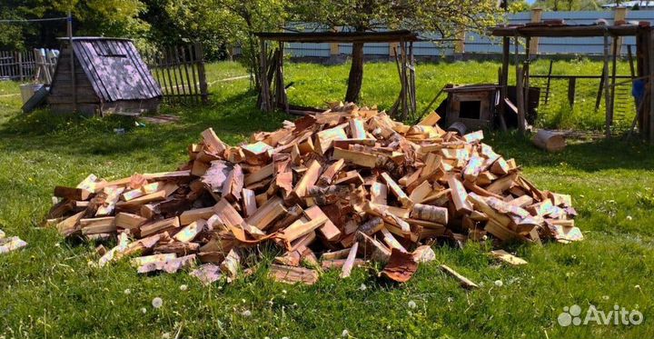 Дрова сухие в укладку
