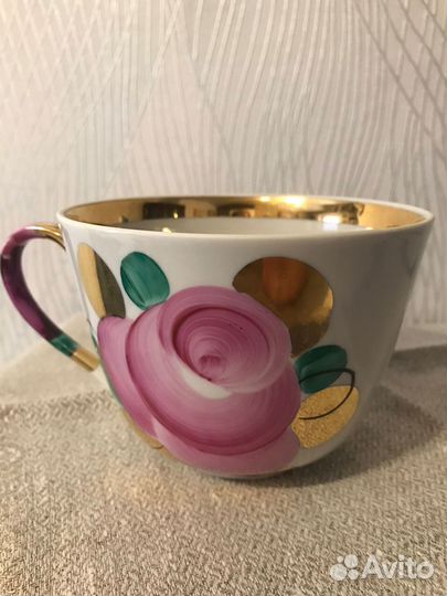 Чашка для чая, Дулево фз, СССР, 1980г