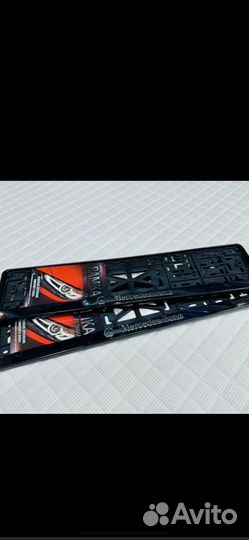 Рамка для гос номера mercedes