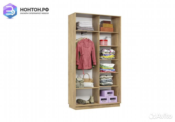 Шкаф-купе двухдверный Капелла мини бунратти