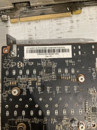 Видеокарта rx 470 8gb